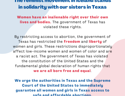 Solidarity with women in Texas
