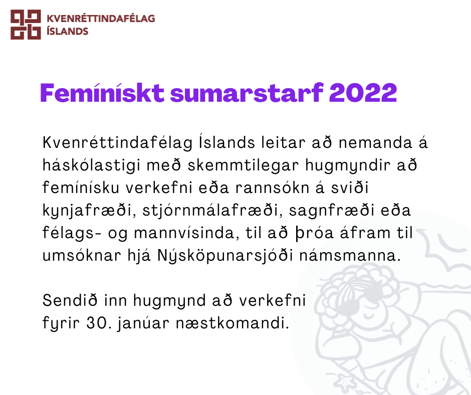 Femínískt sumarstarf 2022