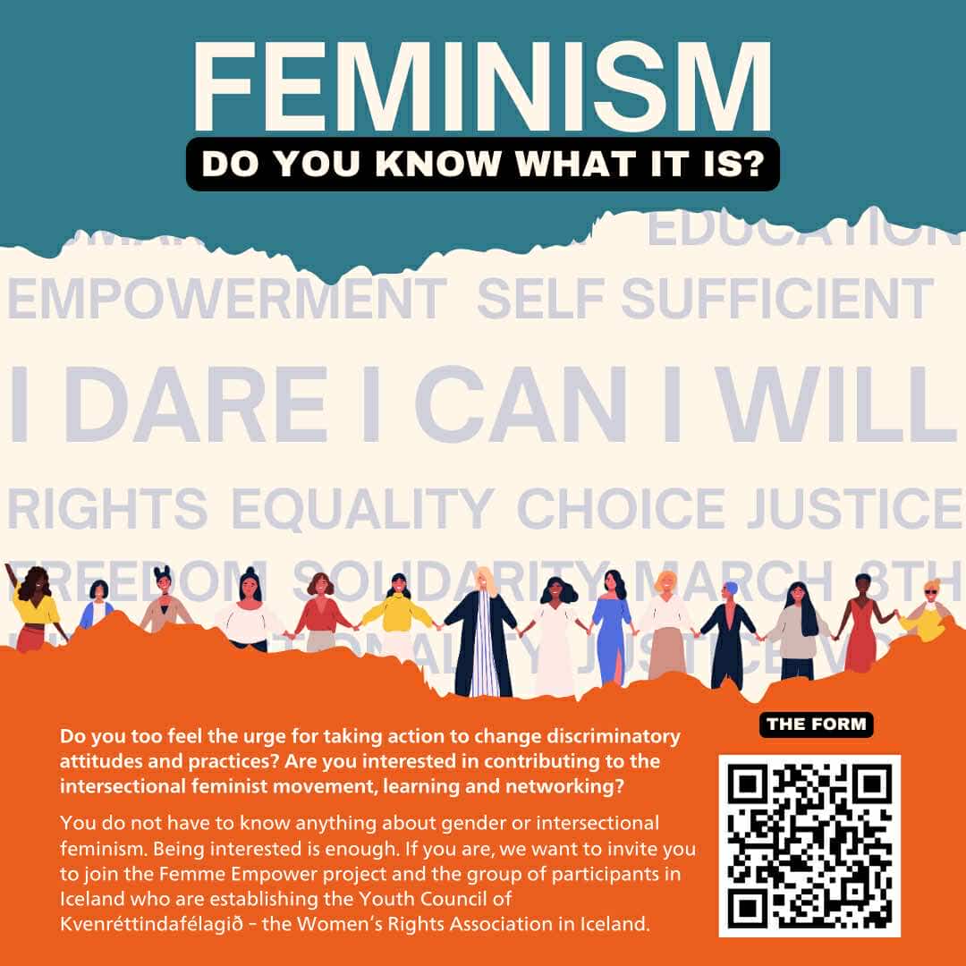 Do you want to join the youth group of the Women’s Rights Association and the Femme Empower Project?